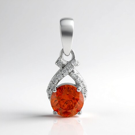 Pendentif en argent et Sphalérite