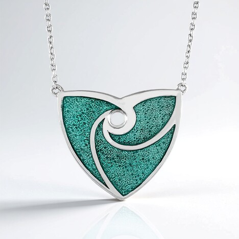 Collana in argento (Adela Silber)