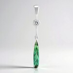 Ciondolo in argento con Indicolite (Adela Silber)