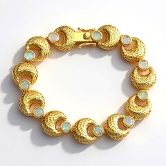 Bracciale in argento con Opale di Welo (Ornaments by de Melo)