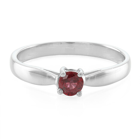 Bague en argent et Rubis du Malawi