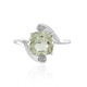 Anello in argento con Ametista Verde