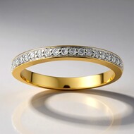 Anillo en oro con Diamante SI1 (G) (Annette)