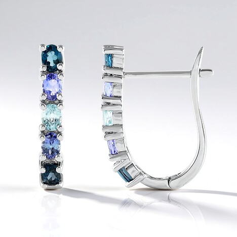 Orecchini in argento con Zircone Ratanakiri