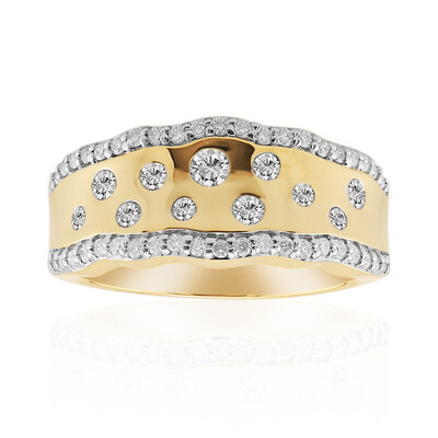 Anello in oro con Diamante SI1 (G) (Annette)
