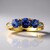 Anello in oro con Tanzanite AAA