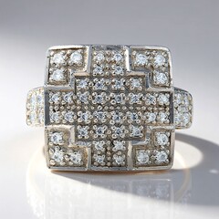 Anello in argento con Zircone