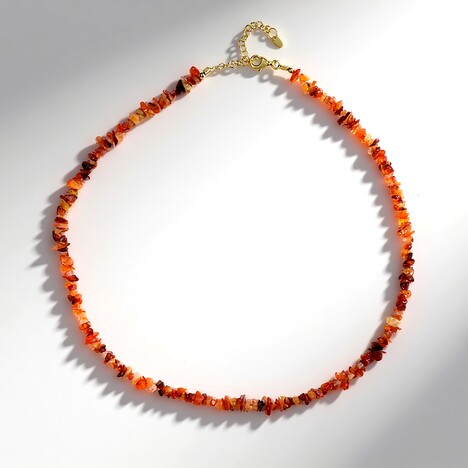 Collana in argento con Corniola