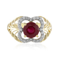 Bague en or et Rubis de Madagascar (Ornaments by de Melo)