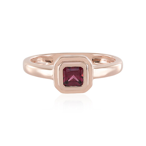 Rhodolith-Silberring