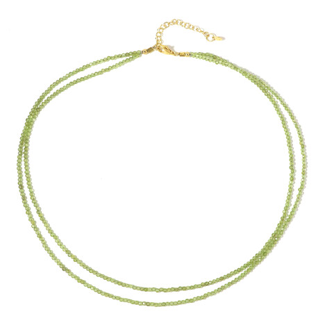 Peridot Silver Necklace