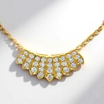Collana in oro con Diamante SI1 (H)