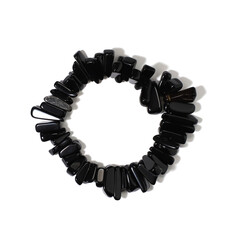 Armband met obsidiaanstenen