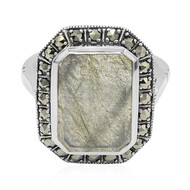 Anello in argento con Labradorite
