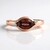 Anello in argento con Zircone Rosa (Adela Silber)