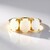 Anello in oro con Opale di Welo AAA (de Melo Gold)
