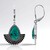 Orecchini in argento con Turchese Kingman Mohave Blu (Jones Lee)