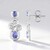 Orecchini in argento con Tanzanite