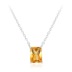 Collar en plata con Citrino