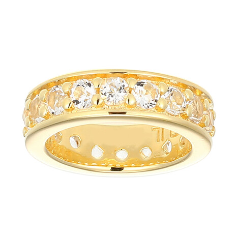 Weißer Topas-Silberanhänger (MONOSONO COLLECTION)