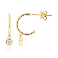 Orecchini in oro con Diamante SI1 (G)