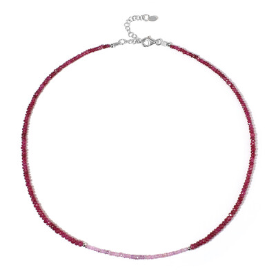Madagascar Ruby Silver Necklace