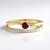 Anello in oro con Spinello Rosso