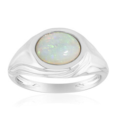 Australischer Opal-Silberring