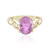 9K Kunzite Gold Ring