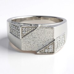 Anello in argento con Zircone