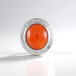 Ciondolo in argento con Corniola (MONOSONO COLLECTION)