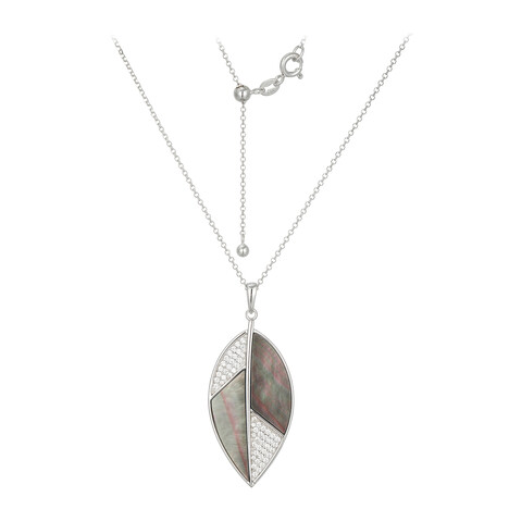 Collar en plata con Nácar