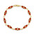 Brazalete en plata con Cornalina (KM by Juwelo)