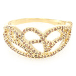 Bague en argent et Diamant fantaisie