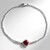 Bracciale in argento con Rubino Bemainty