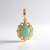 Ciondolo in argento con Grandidierite