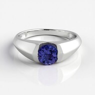 Anello in argento con Tanzanite (de Melo)