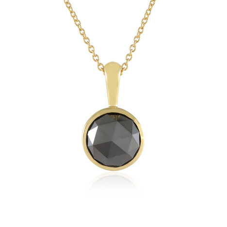 Black Diamond Silver Necklace (de Melo Essence)