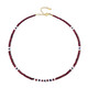 Collier en argent et Rubis (Riya)