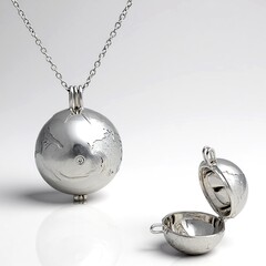 Collana in argento con Diamante SI