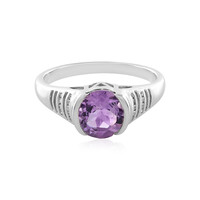 Zilveren ring met een Azuurblauwe Kwarts