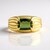 Anello in argento con Moldavite