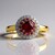 Anello in oro con Rubellite Nigeriana (Mark Kaufman)