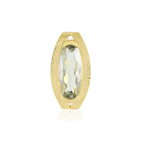Ciondolo in argento con Ametista Verde