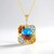 Collier en argent et Opale multicolore d'Éthiopie (Gems en Vogue)