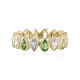 Gouden ring met Tanzania Tsavorieten (de Melo)