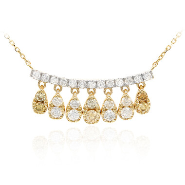 SI2 Fancy-Brillant-Goldcollier (CIRARI)