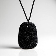 Collar con Obsidiana