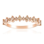 Gouden ring met SI1 Argyle Rose De France Diamanten (Annette)
