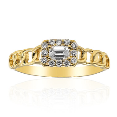 SI1 (H) Diamant-Goldring (CIRARI)